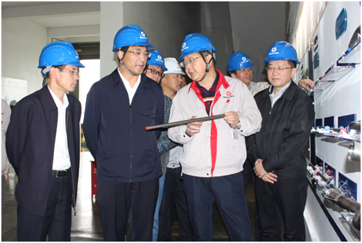 益陽(yáng)市市委常委、紀(jì)委書(shū)記李永軍一行蒞臨我司調(diào)研